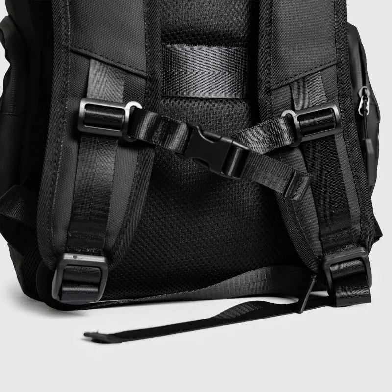 Rucsac Rolltop Iron Aesthetics Urban Pro, negru-11
