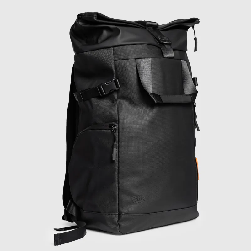 Rucsac Rolltop Iron Aesthetics Urban Pro, negru-12
