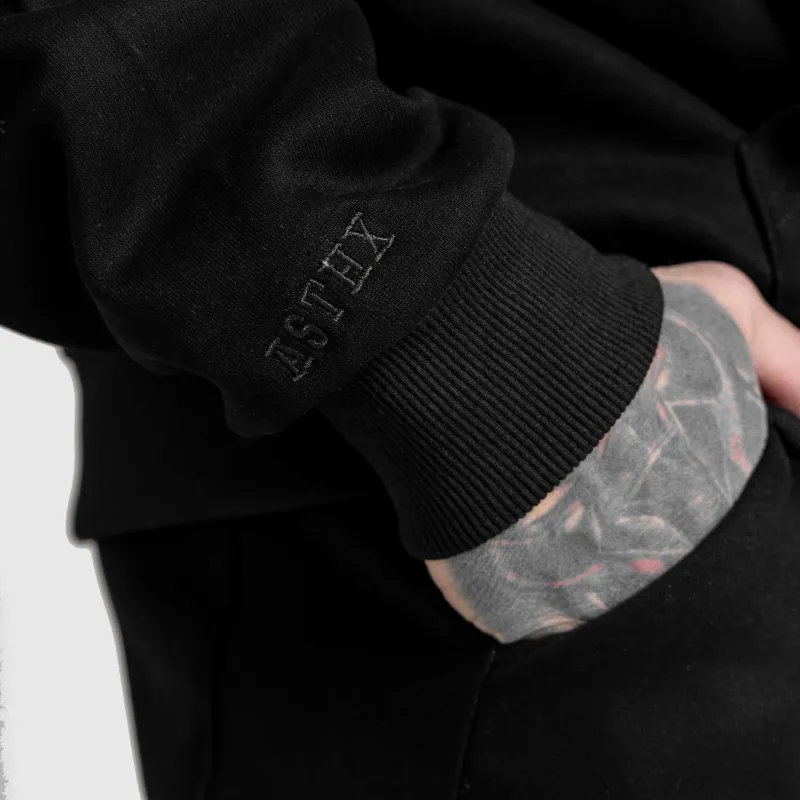 Hanorac oversized Iron Aesthetics ASTHX, negru-5