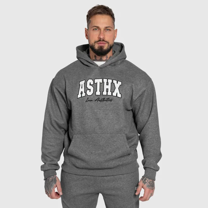 Hanorac oversized Iron Aesthetics ASTHX, gri-3
