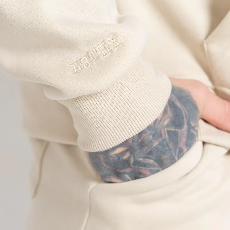 Hanorac oversized Iron Aesthetics ASTHX, bej-6