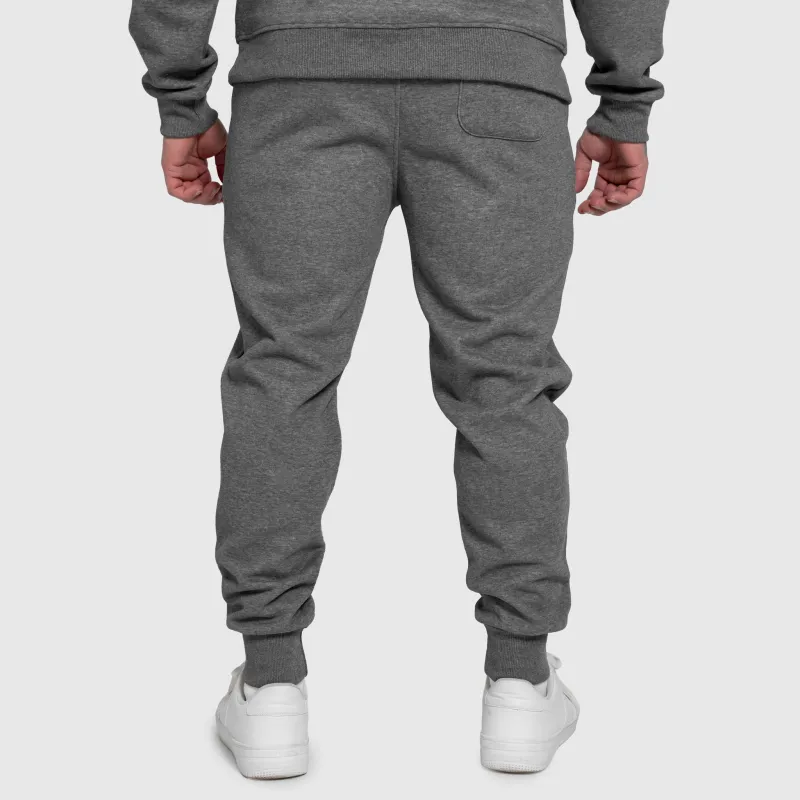 Pantaloni de trening bărbați Iron Aesthetics ASTHX, gri-5