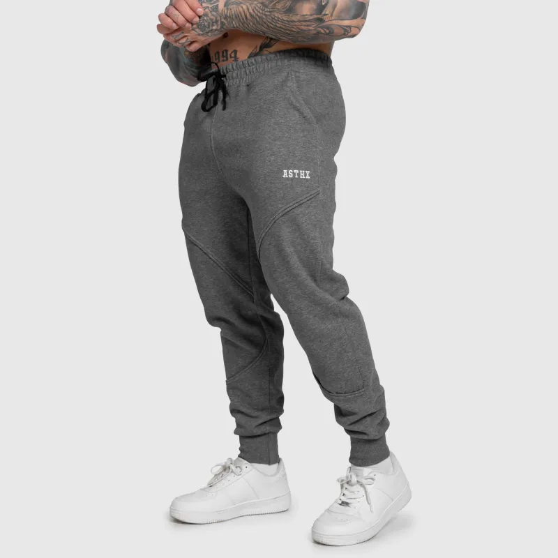 Pantaloni de trening bărbați Iron Aesthetics ASTHX, gri-2