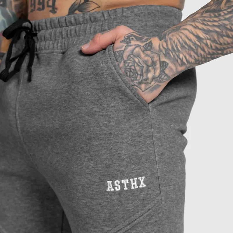 Pantaloni de trening bărbați Iron Aesthetics ASTHX, gri-9