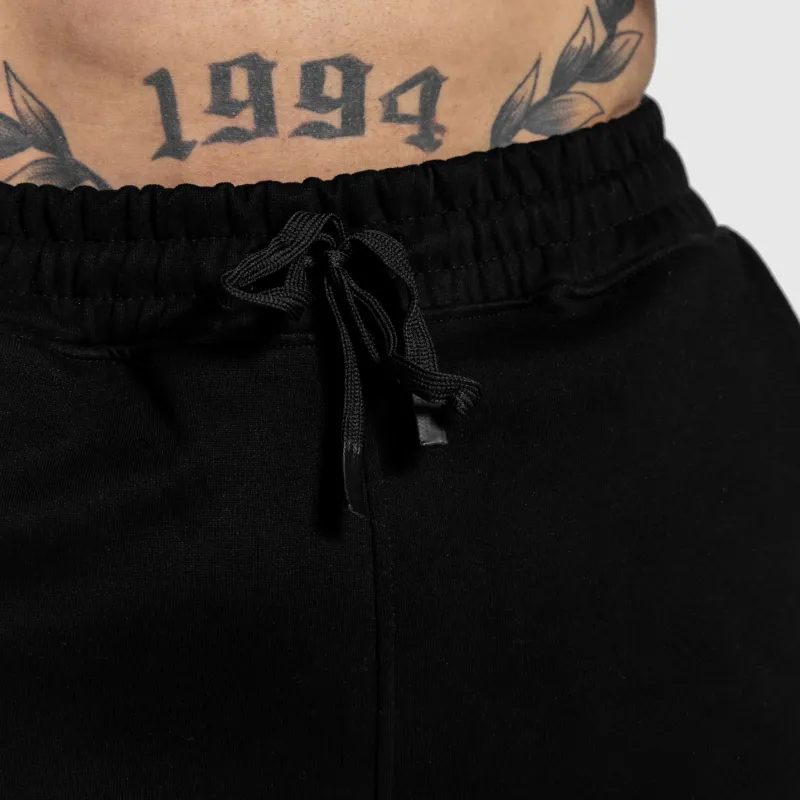 Pantaloni de trening bărbați Iron Aesthetics ASTHX, negri-11