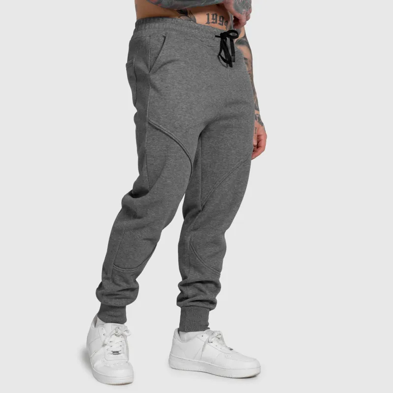 Pantaloni de trening bărbați Iron Aesthetics ASTHX, gri-7