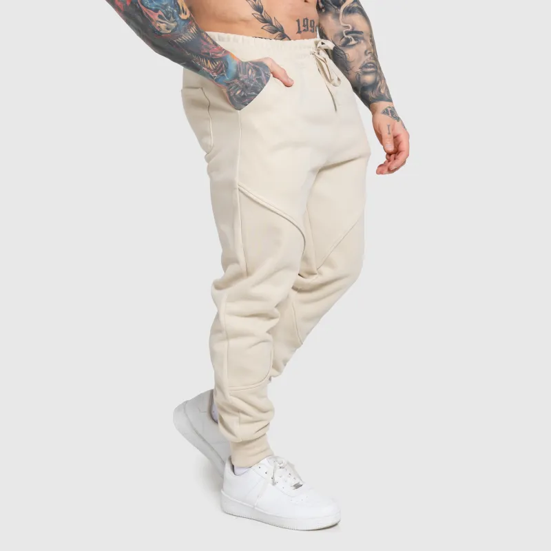 Pantaloni de trening bărbați Iron Aesthetics ASTHX, bej-13