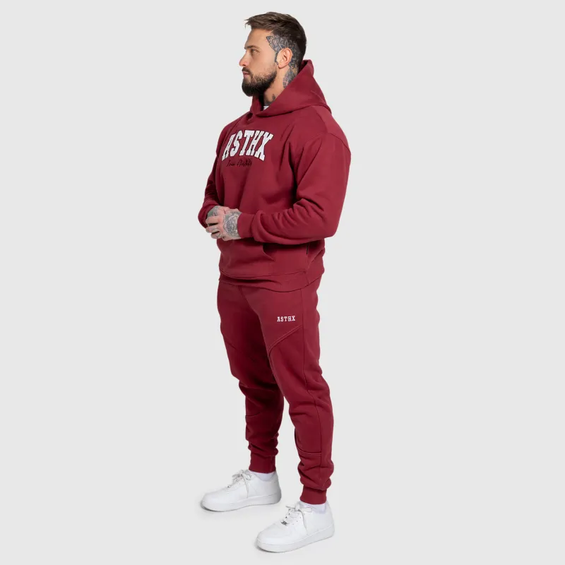 Set de trening Iron Aesthetics ASTHX, vișiniu-4