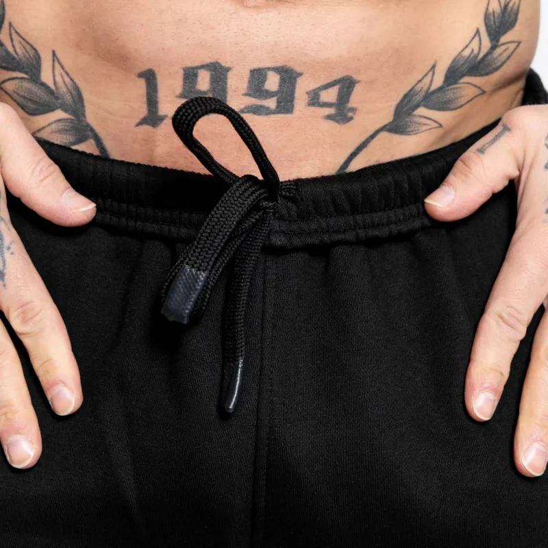 Pantaloni de trening bărbați Iron Aesthetics Utility, negri-9
