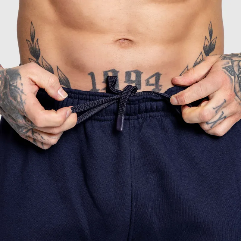 Pantaloni de trening bărbați Iron Aesthetics Utility, navy-9