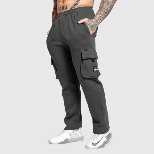 Pantaloni de trening bărbați Iron Aesthetics Utility, gri