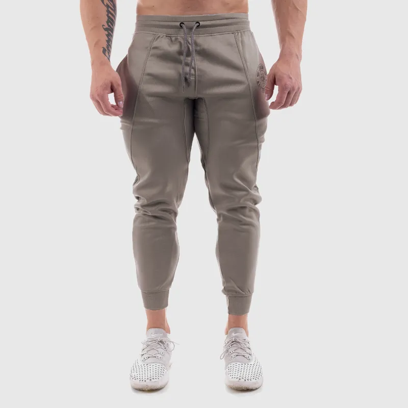 Pantaloni de trening Jogger Iron Aesthetics Circle Star, gri-4