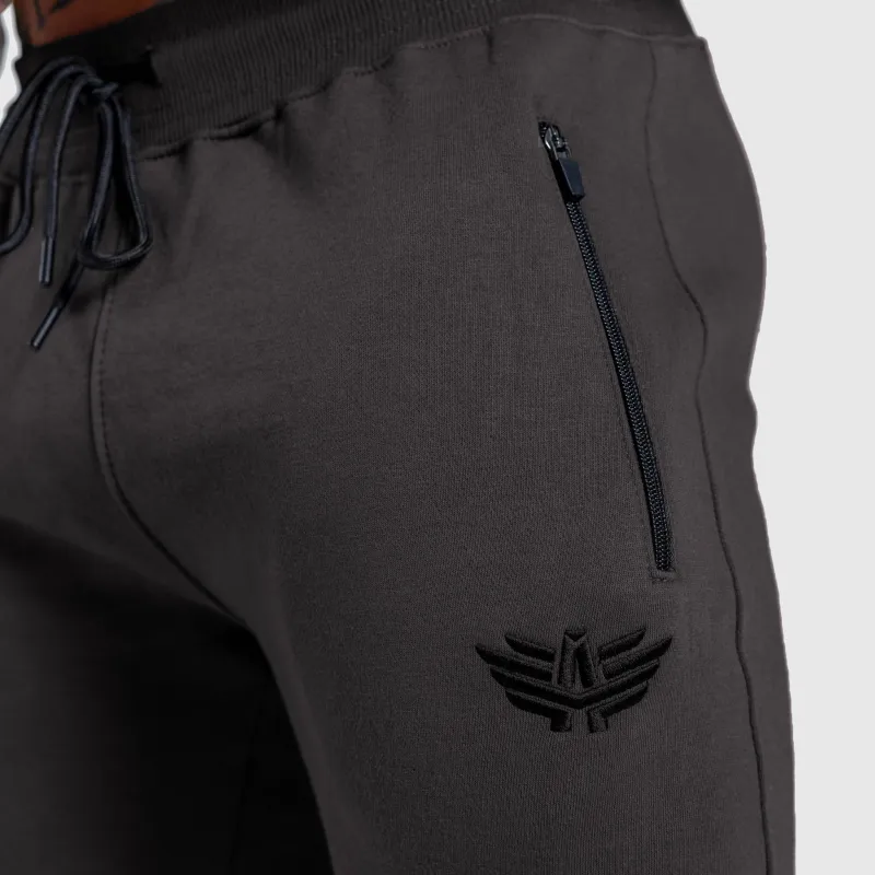 Pantaloni de trening Jogger Iron Aesthetics Round, gri-8