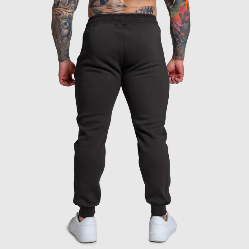 Pantaloni de trening Jogger Iron Aesthetics Round, gri-3