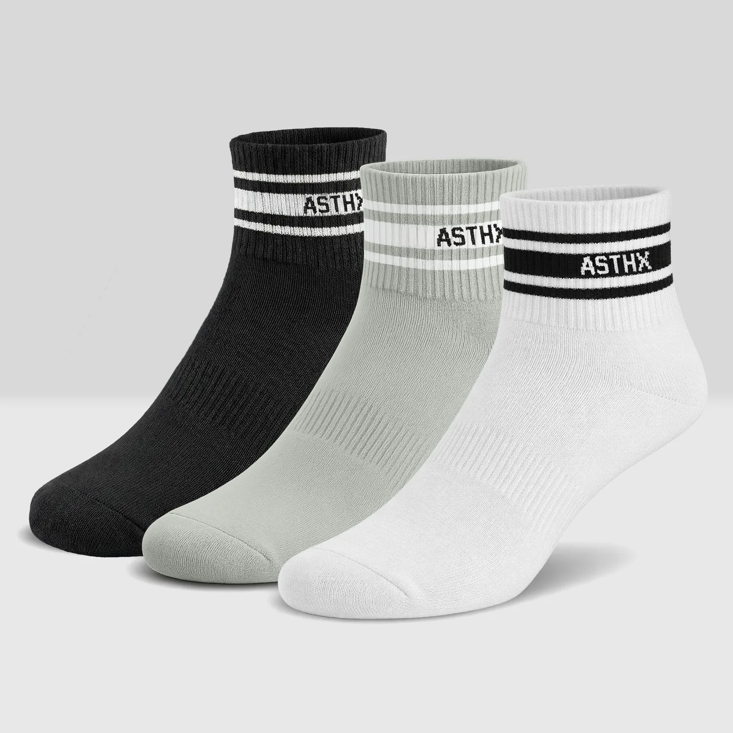 Ciorapi Iron Aesthetics ASTHX Varsity crew 3pack-1