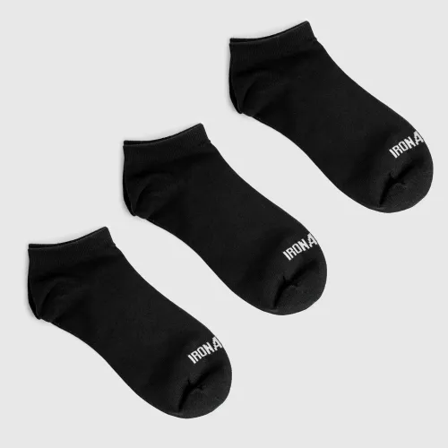 Ciorapi Iron Aesthetics ASTHX Ankle socks 3pack, negri