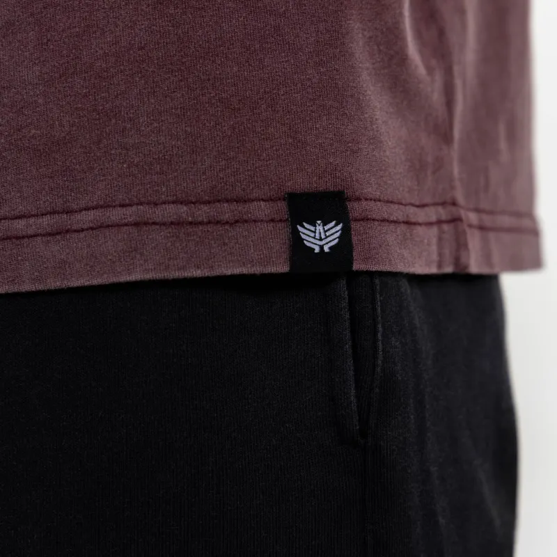 Tricou bărbați Iron Aesthetics X Washed, violet-10