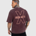 Tricou bărbați Iron Aesthetics X Washed, violet