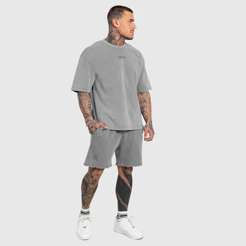 Set bărbați Iron Aesthetics X Washed, gri-4