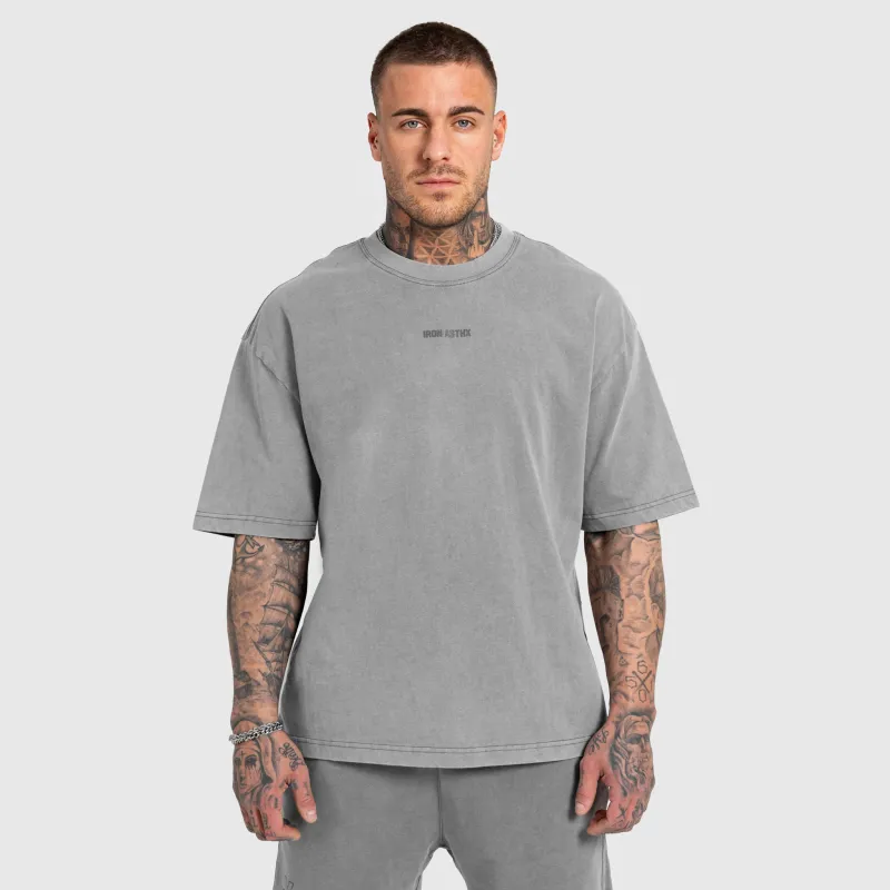 Set bărbați Iron Aesthetics X Washed, gri-7