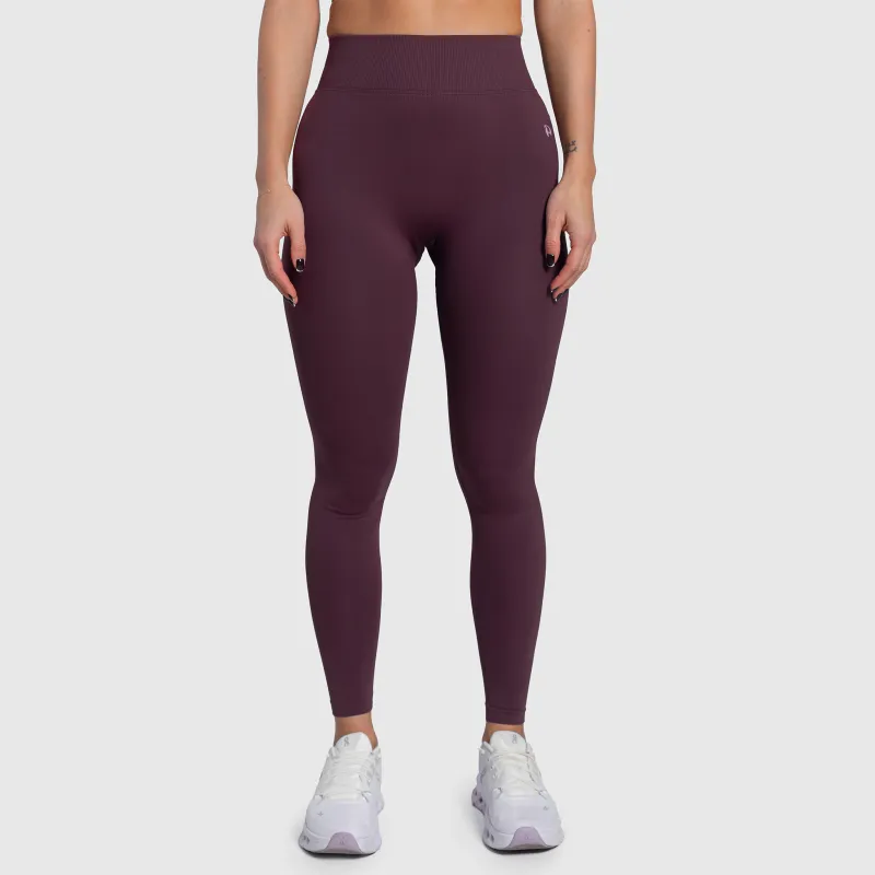 Colanți damă Iron Aesthetics Ultimate, plum-4
