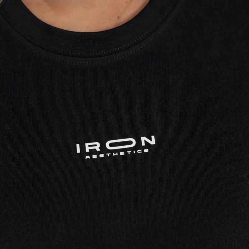 Tricou damă Iron Aesthetics Basic, negru-3