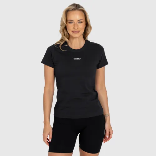 Tricou damă Iron Aesthetics Basic, negru