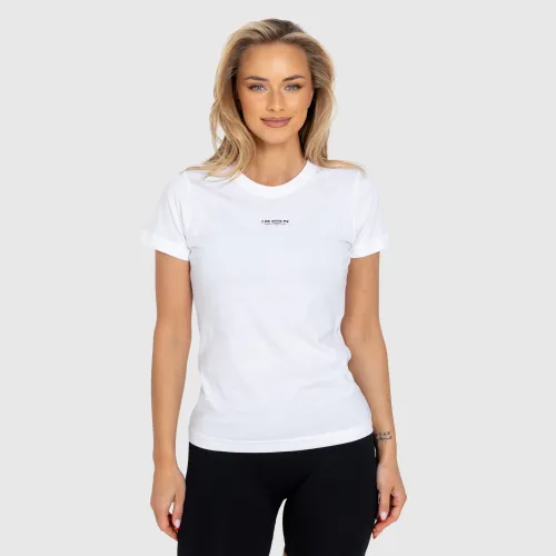 Tricou damă Iron Aesthetics Basic, alb