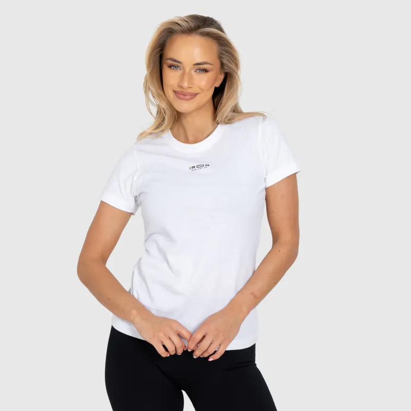 Tricou damă Iron Aesthetics Basic, alb-2