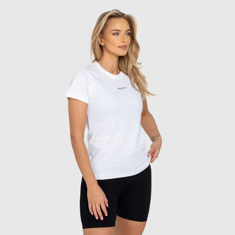 Tricou damă Iron Aesthetics Basic, alb-3