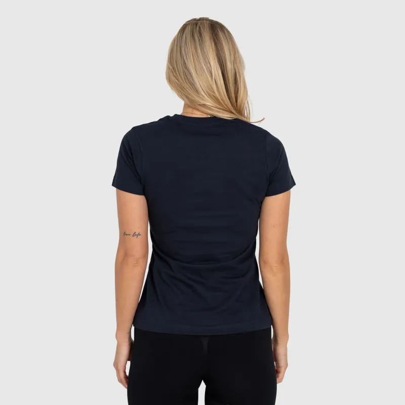 Tricou damă Iron Aesthetics Basic, navy-5