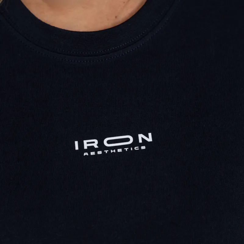 Tricou damă Iron Aesthetics Basic, navy-3