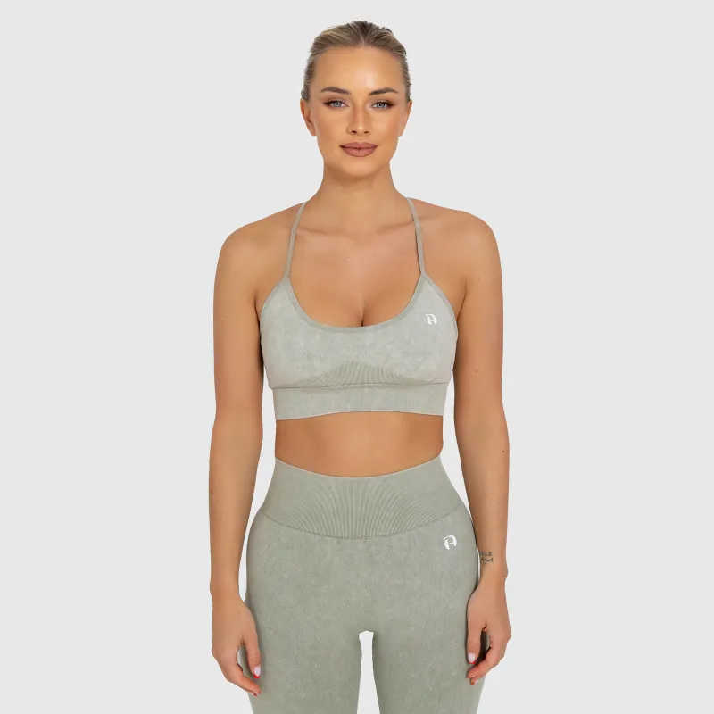 Bustiera pentru damă Iron Aesthetics Faded, washed green-6
