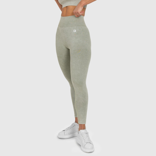 Colanți pentru damă Iron Aesthetics Faded, washed green