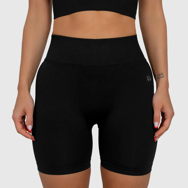 Pantaloni scurți de damă sport Iron Aesthetics Ultimate, negri-6