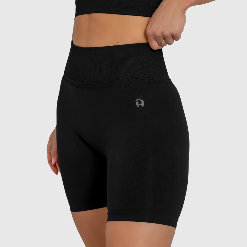 Pantaloni scurți de damă sport Iron Aesthetics Ultimate, negri-1