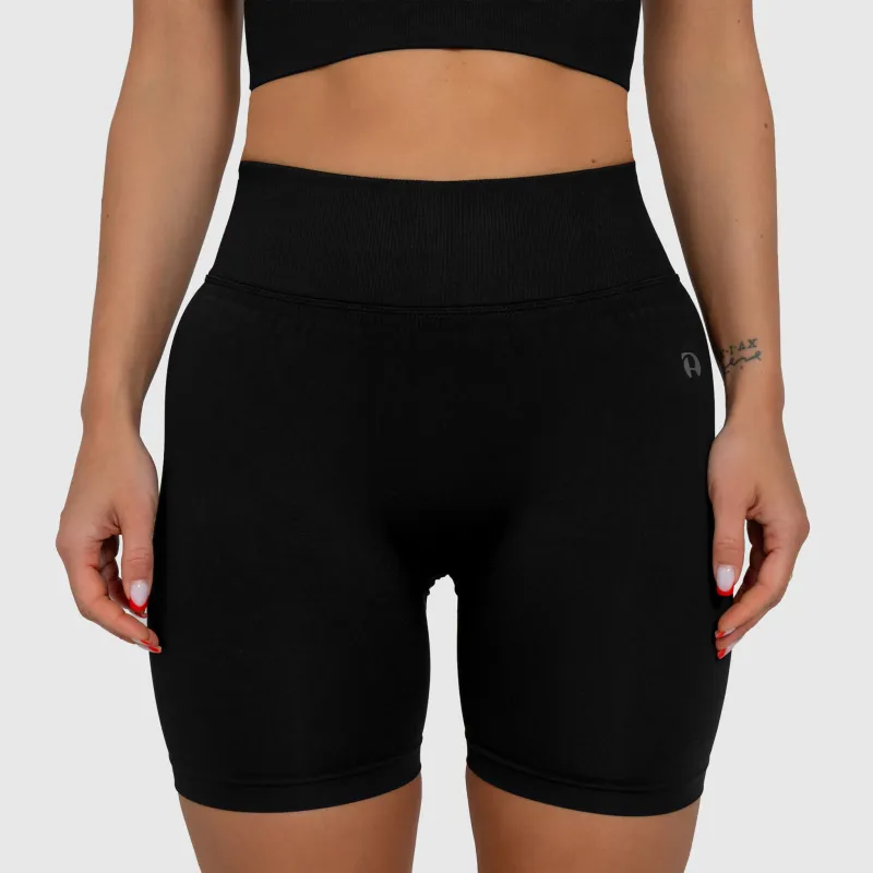 Set sport damă Iron Aesthetics Ultimate short, negru-4