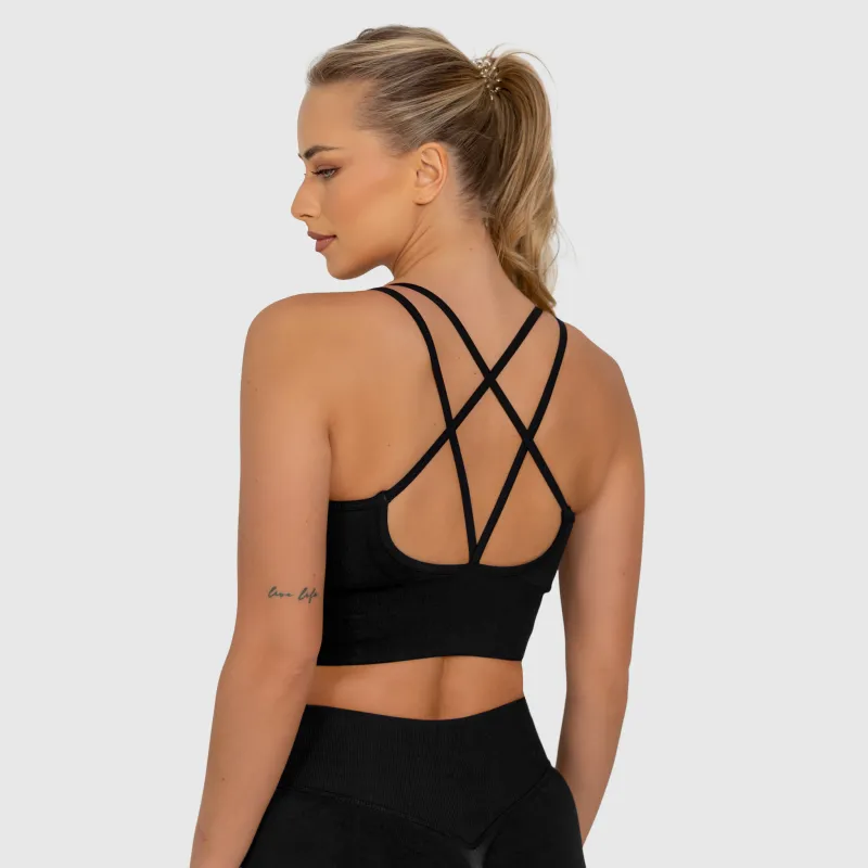 Set sport damă Iron Aesthetics Ultimate short, negru-3