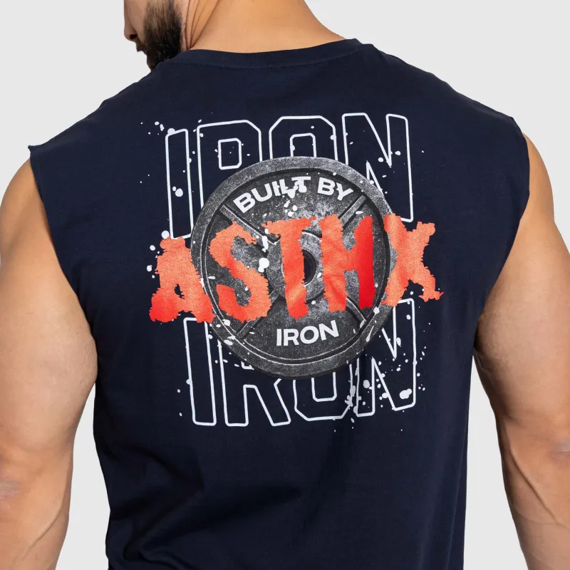 Maiou bărbați Iron Aesthetics Built by Iron, navy-6
