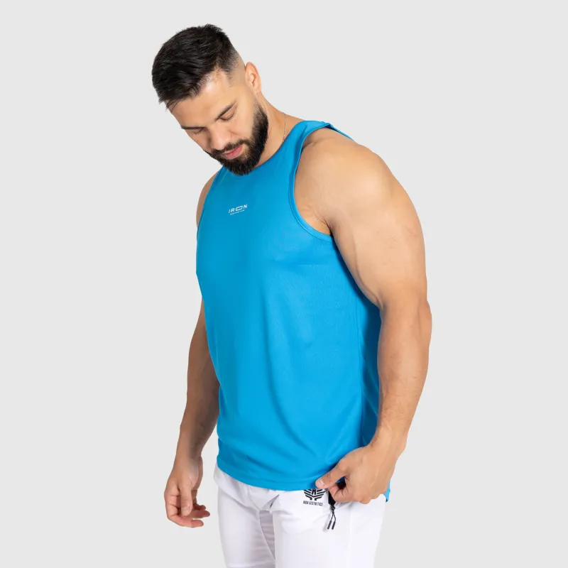 Maiou sport bărbați Iron Aesthetics Athlete, albastru-3