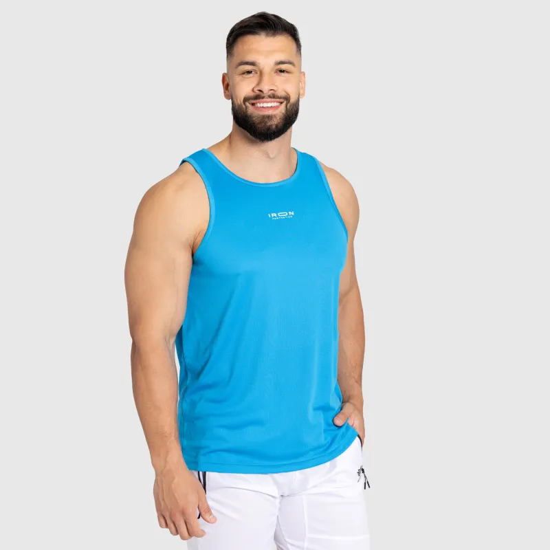Maiou sport bărbați Iron Aesthetics Athlete, albastru-2