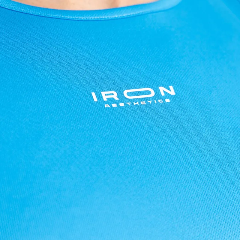 Maiou sport bărbați Iron Aesthetics Athlete, albastru-5