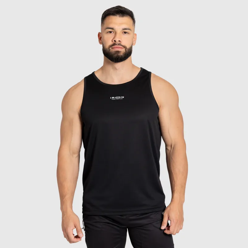 Maiou sport bărbați Iron Aesthetics Athlete, negru-1