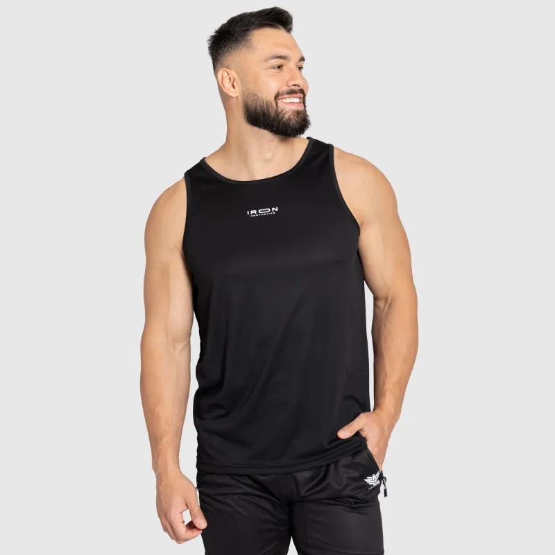 Maiou sport bărbați Iron Aesthetics Athlete, negru-3