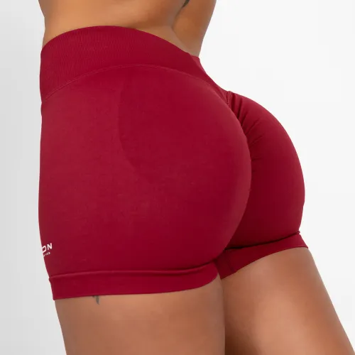 Pantaloni scurți sport Iron Aesthetics Shape, vișinii