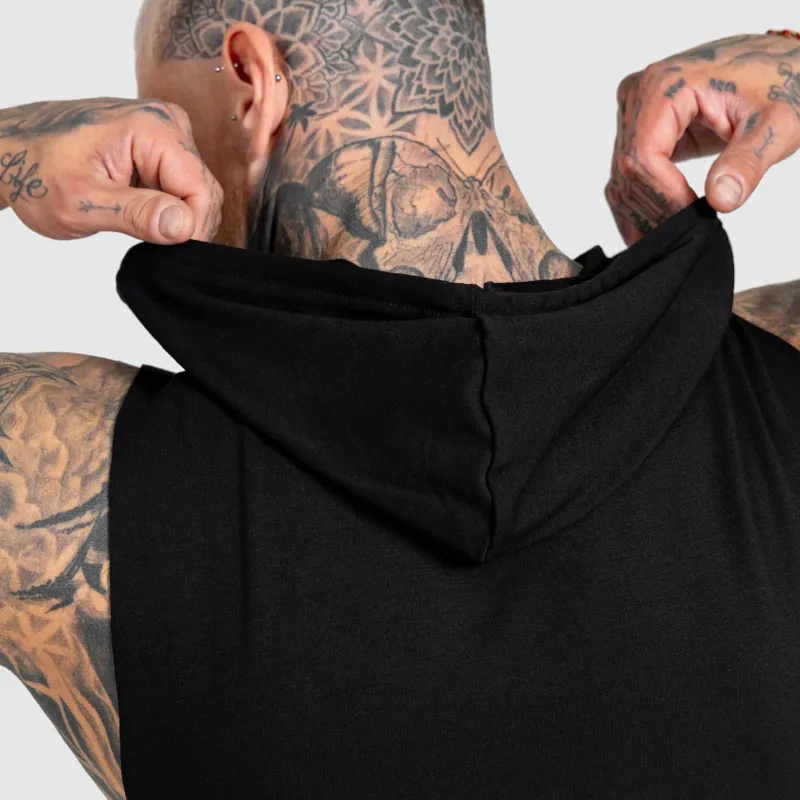 Tricou fără mâneci bărbați Iron Aesthetics Core, negru-3