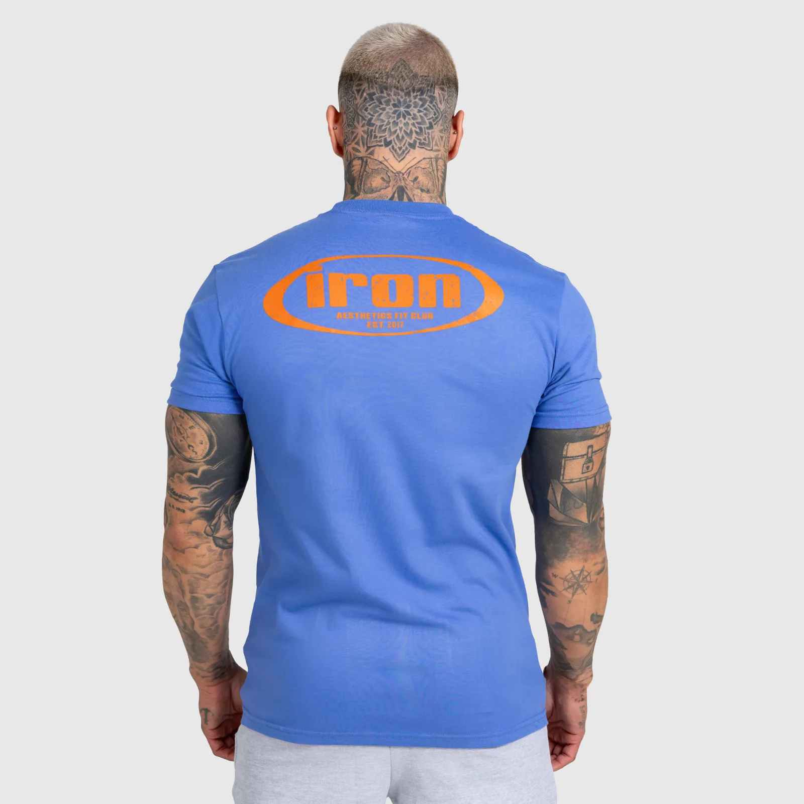 Tricou bărbați Iron Aesthetics Loop, albastru-1