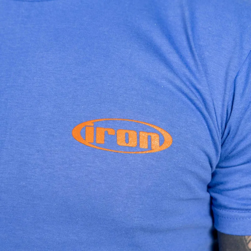 Tricou bărbați Iron Aesthetics Loop, albastru-5
