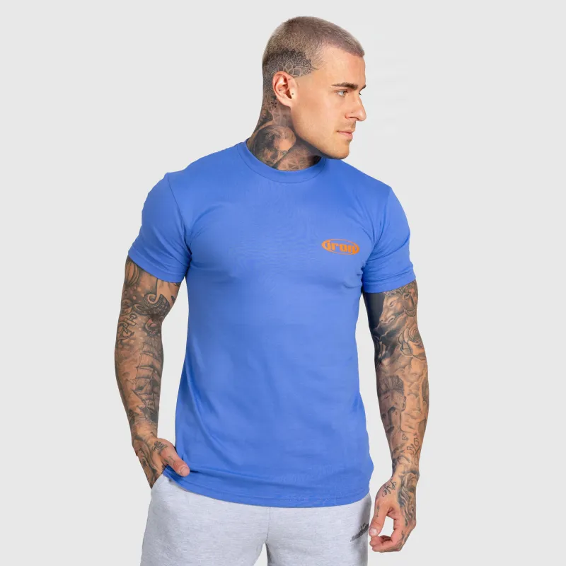 Tricou bărbați Iron Aesthetics Loop, albastru-7
