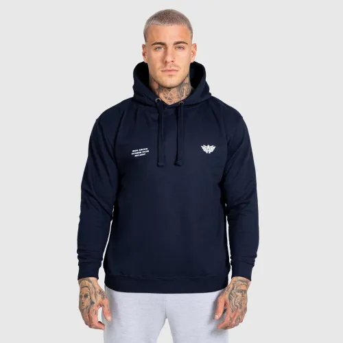 Hanorac cu glugă bărbați Iron Aesthetics Club Hoodie, navy